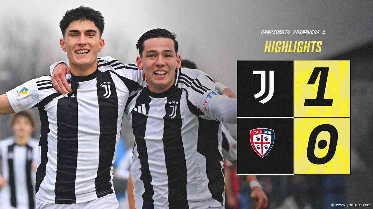 HIGHLIGHTS Primavera 1 | Juventus 1-0 Cagliari | Lopez Comellas netted the game-winning goal!