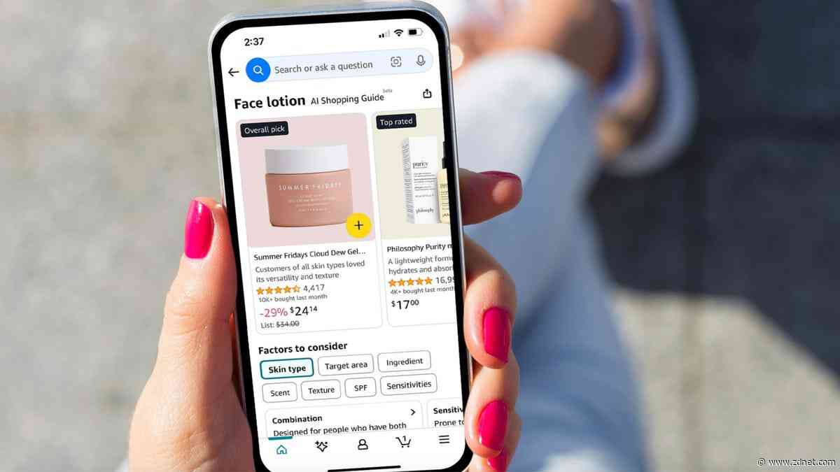 Amazon's AI Shopping Guides helps you research less and shop more. Here's how it works