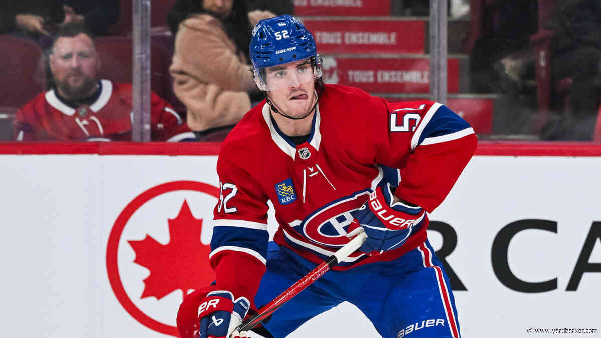 3 Reasons the Canadiens Might Be Sad to See Justin Barron Go