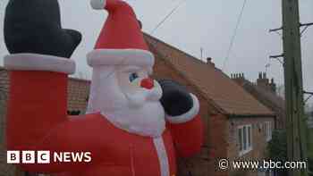 'I drunkenly bought a Santa taller than my house'