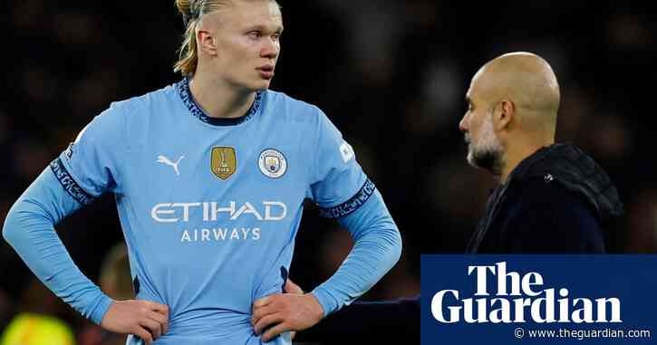 Guardiola insists he is sticking with Haaland despite City’s poor run of form