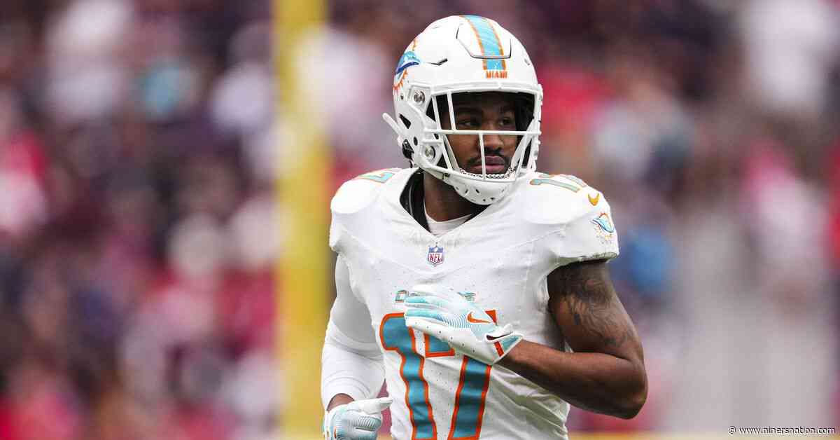 Dynamic Dolphins receiver ‘doubtful’ for Sunday’s game against 49ers