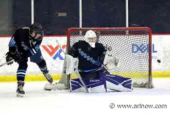 Yorktown ice-hockey team builds big lead, hangs on for victory