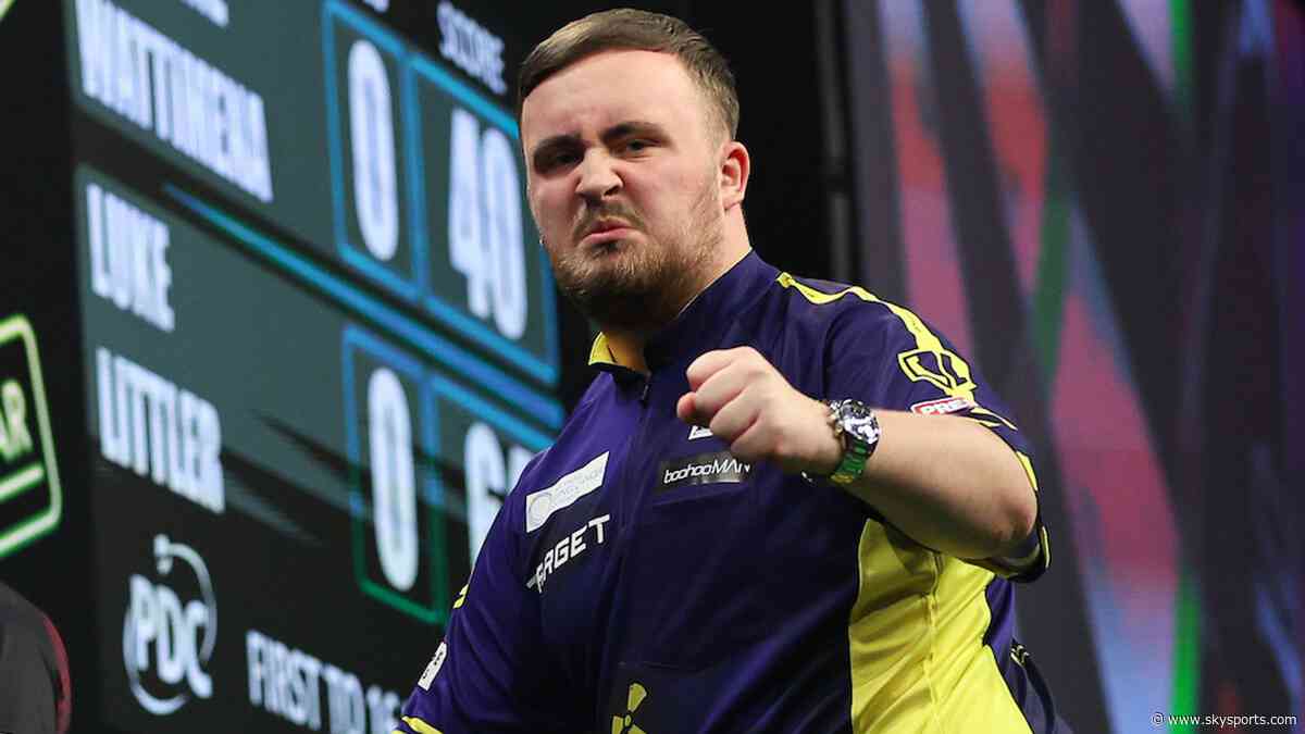 World Darts Championship schedule: Littler, Barney headline Super Saturday