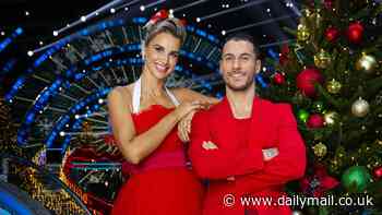 Strictly Come Dancing Christmas Special 2024 FIRST LOOK: Vogue Williams dazzles in a leggy red dress alongside Gorka Marquez while Tamzin Outhwaite flaunts her moves in new snaps ahead of festive debut