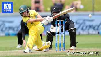 Live: Sutherland hits historic century as Australia set NZ 292 for victory