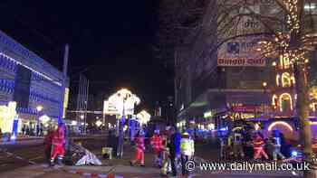 Magdeburg Christmas Market chaos: RECAP from scene of incident in Germany after car drives into crowd of people killing 'at least two' and injuring nearly 70