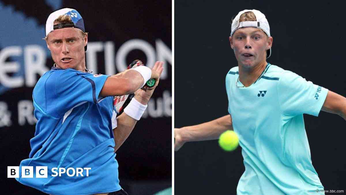 Hewitt, Borg and others following their tennis parents