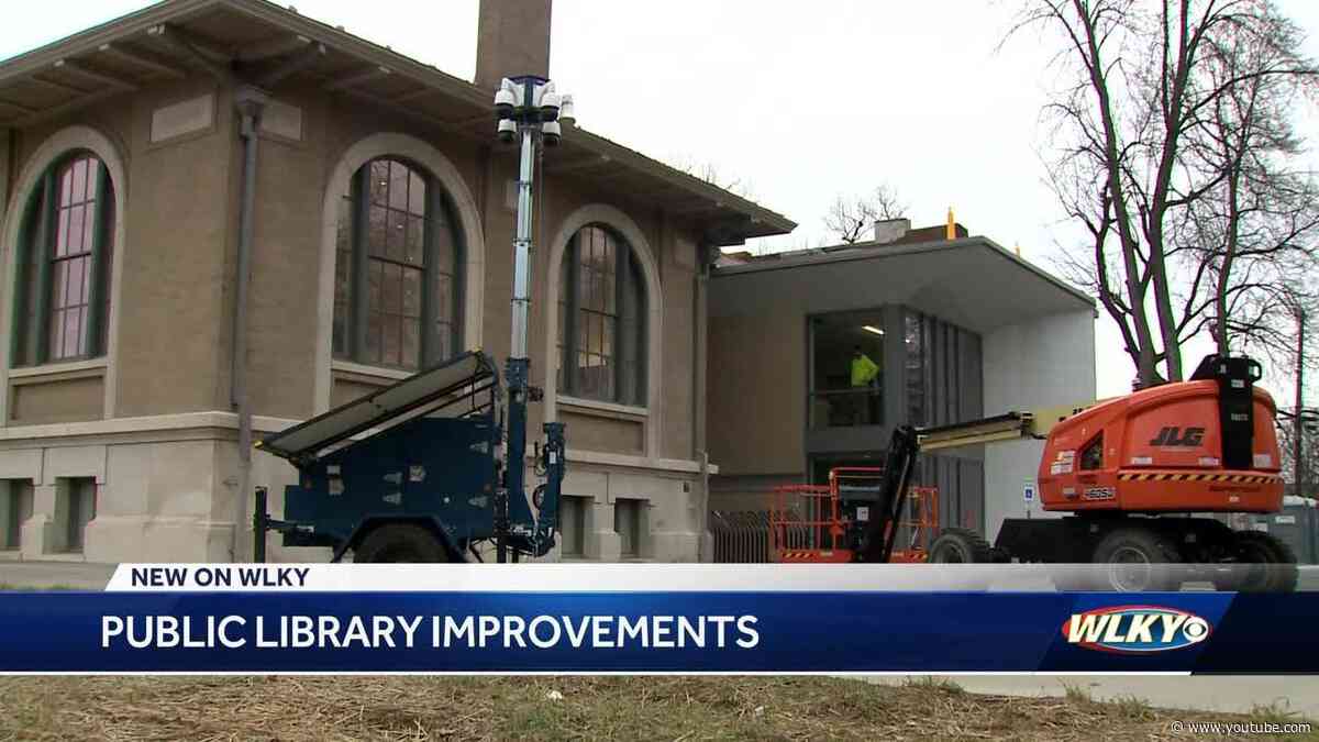 Work continues on improvements for public libraries in Louisville