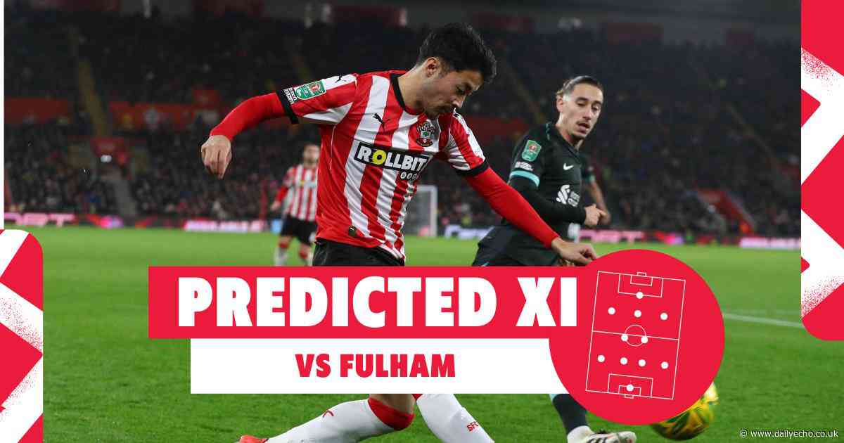 Predicted team as Saints visit Fulham amid managerial appointment