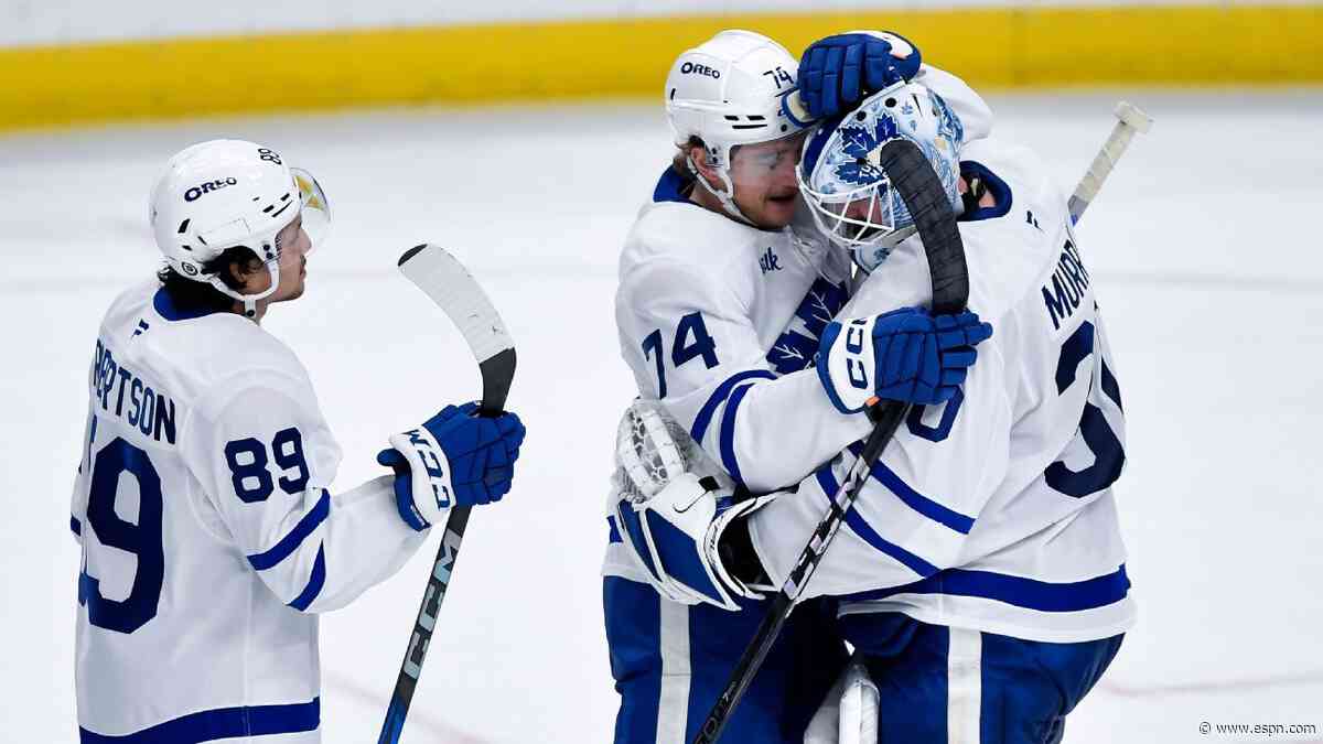 Out 21 months, Leafs' Murray earns emotional win