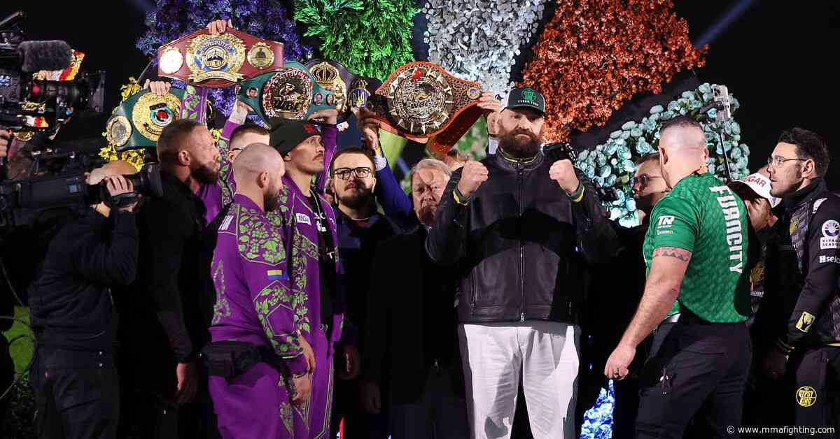 Oleksandr Usyk vs. Tyson Fury 2: Live round-by-round updates