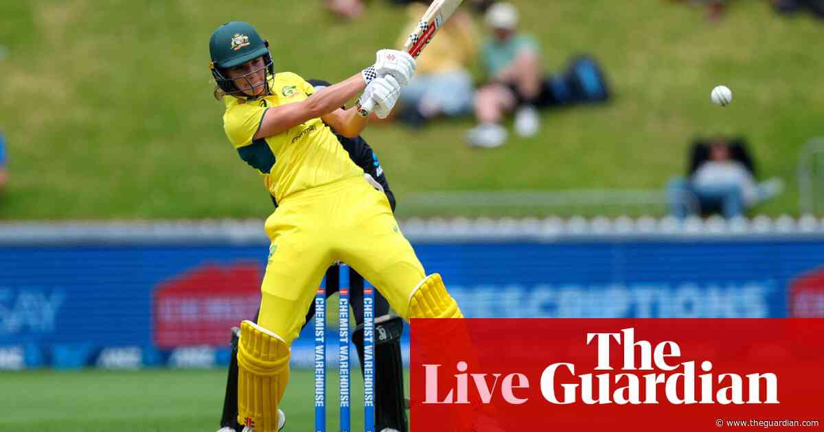 New Zealand lose to Australia: second women’s one-day international – as it happened