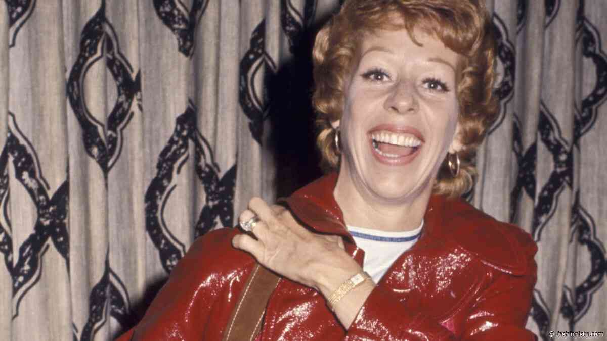 Great Outfits in Fashion History: Carol Burnett's Fiery Red Leather Trench