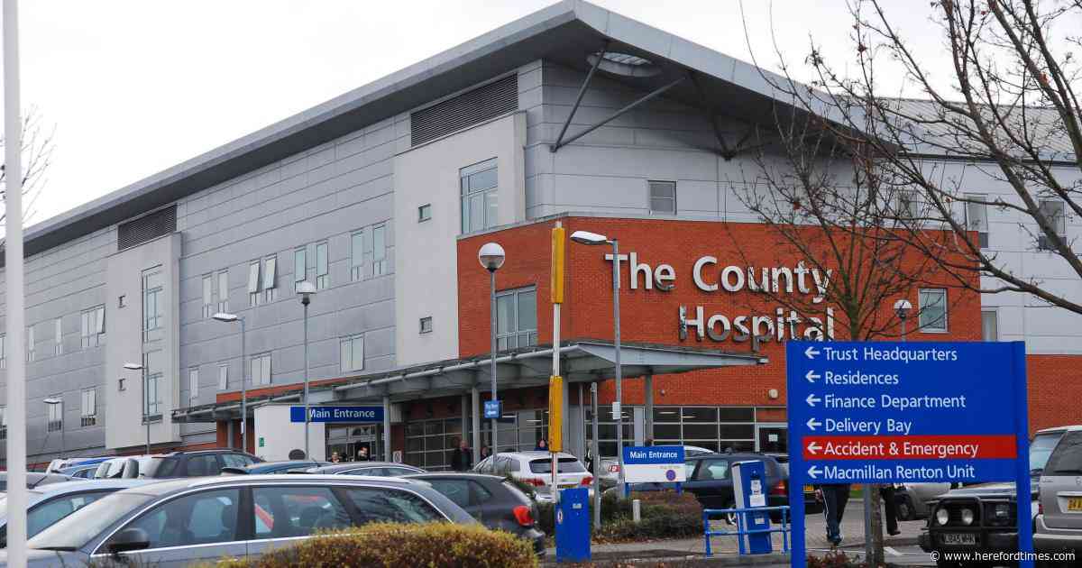 Staff at Hereford County Hospital saved my life