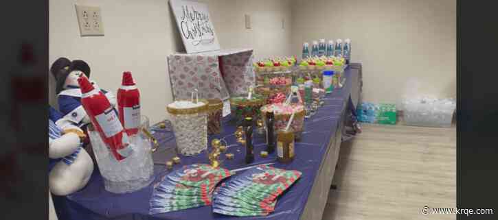 Families at the Albuquerque Gateway Center enjoy holiday celebration