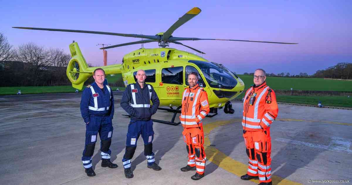 Yorkshire Air Ambulance welcomes new 'pivotal' helicopter to its fleet