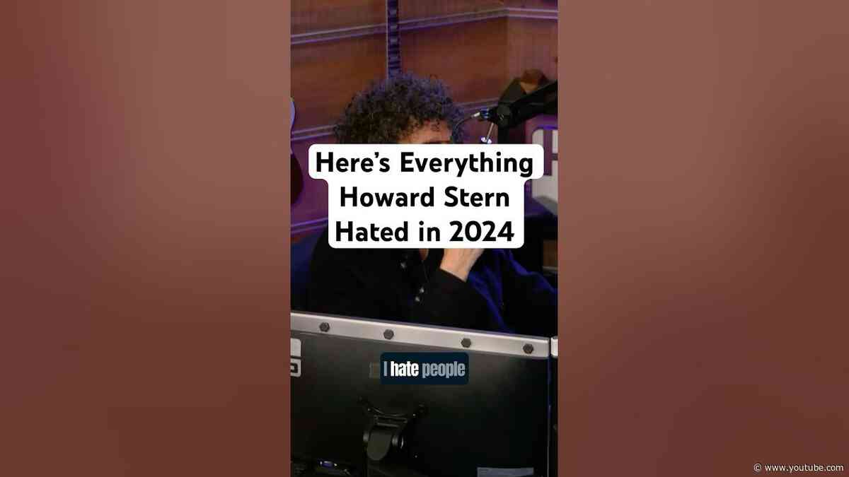 Here’s Everything Howard Hated in 2024!