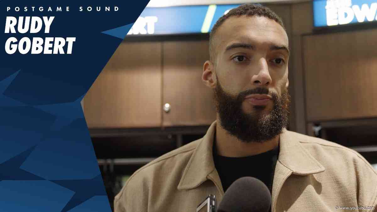 "They Played More As A Team Than We Did." | Rudy Gobert Post Game Sound | 12.19.24