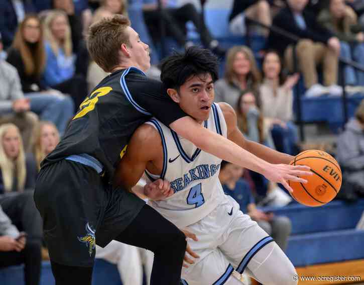 Strong second half lifts Corona del Mar boys basketball to win over Marina