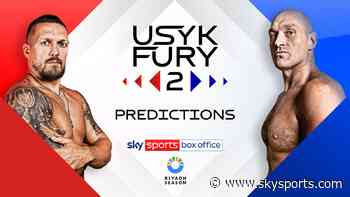 Usyk vs Fury 2 - Who wins? Big fight predictions