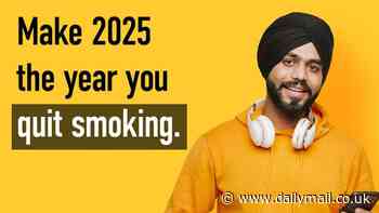 Government apologises for 'offensive' NHS anti-smoking poster featuring Sikh man