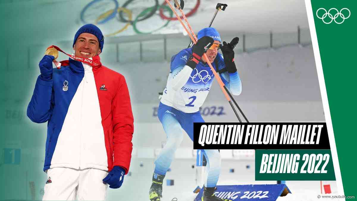 ✨The incredible Quentin Fillon Maillet at Beijing 2022🏅🏆