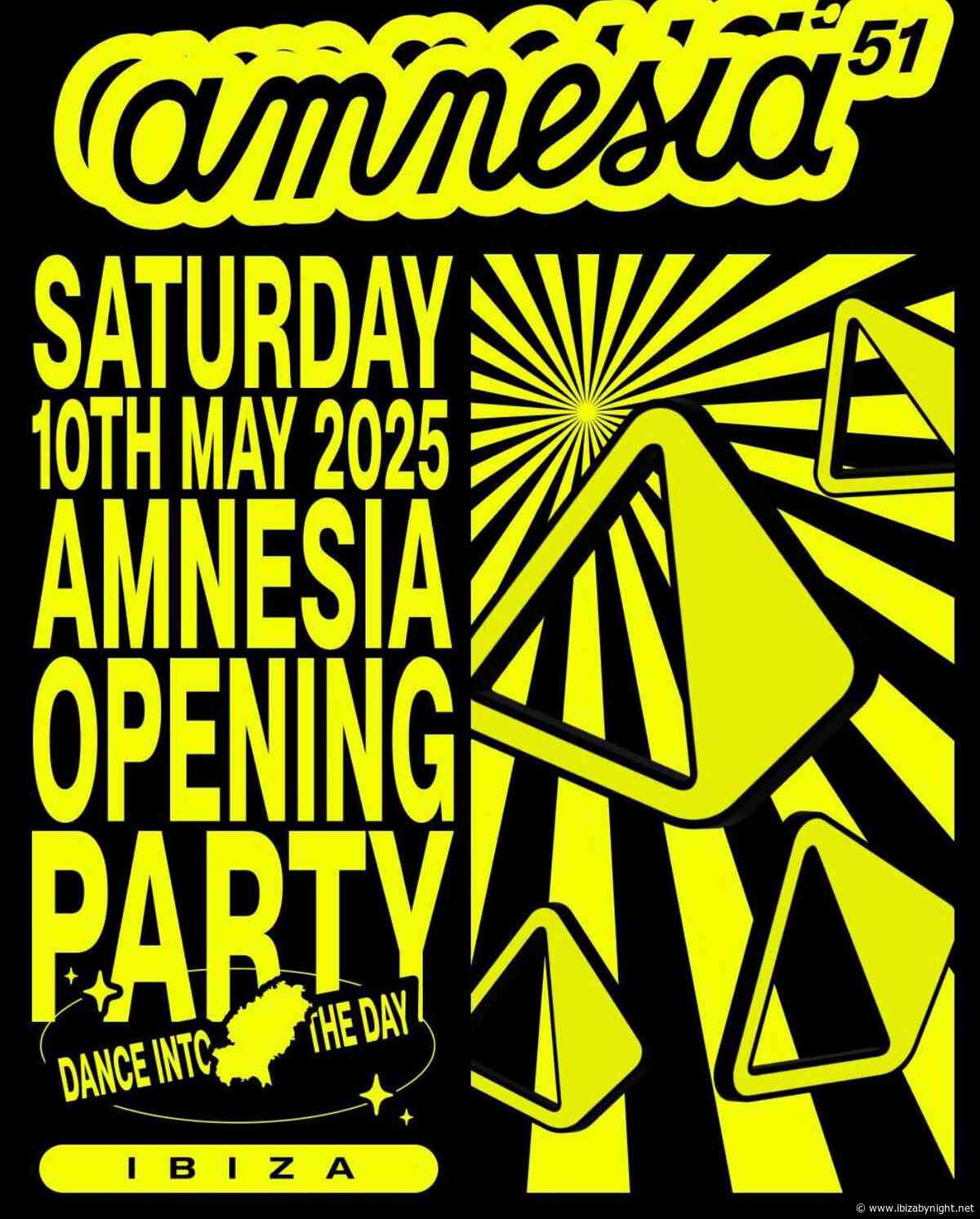 Amnesia Ibiza announced the opening party 2025!