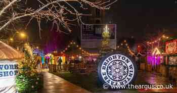 Brighton Christmas fair forced to shut early due to high winds