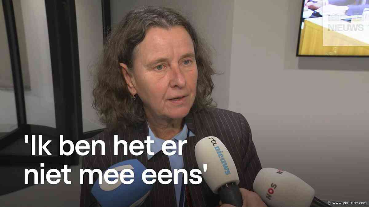 Faber over kritiek op haar functioneren