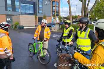 Adult cycle training in Hull booms with Rusty Riders programme