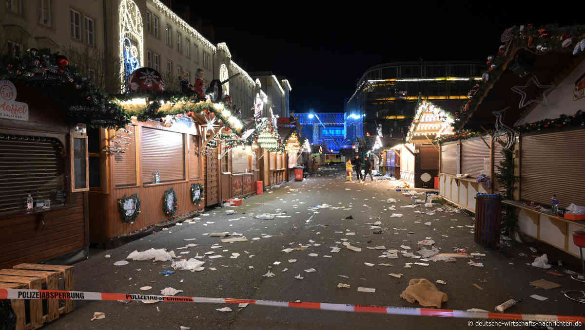 Magdeburg: Anschlag auf Weihnachtsmarkt  - vier Tote, zahlreiche Verletzte - Verdächtiger ist verwirrter Islam-Gegner