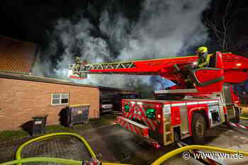 Scheune in Flammen – Feuerwehr verhindert Schlimmeres