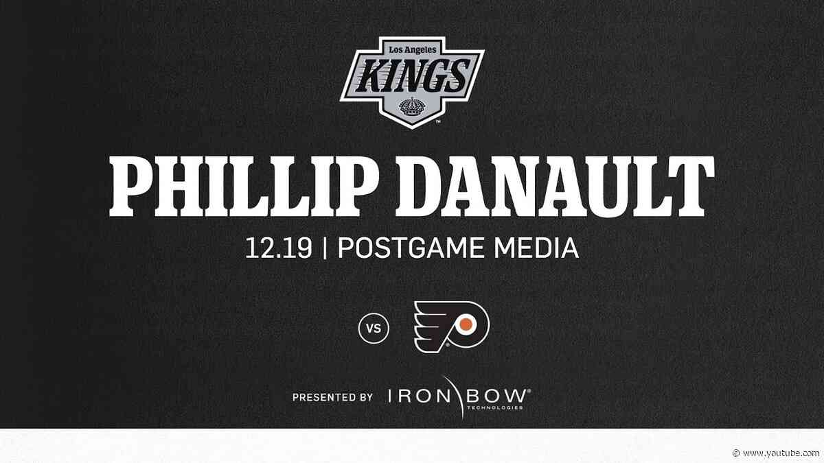 Forward Phillip Danault | 12.19 LA Kings Win over Philadelphia Flyers