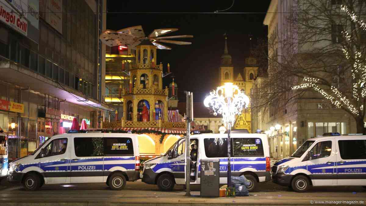 Magdeburg: Mehrere Tote und viele Verletzte bei mutmaßlichem Anschlag