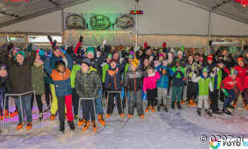 Stralende G-schaatsers op de ijsbaan in Mijdrecht