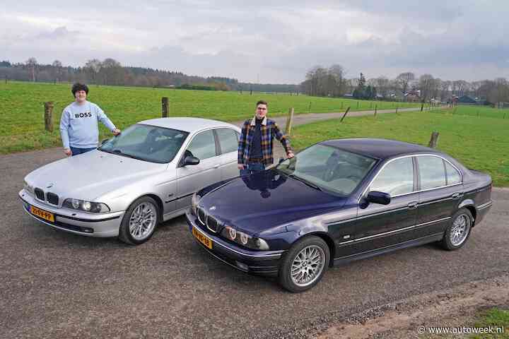 Bijna 20 en allebei een dikke BMW 535i, deze jeugdige V8-fans moesten we wel bij elkaar brengen