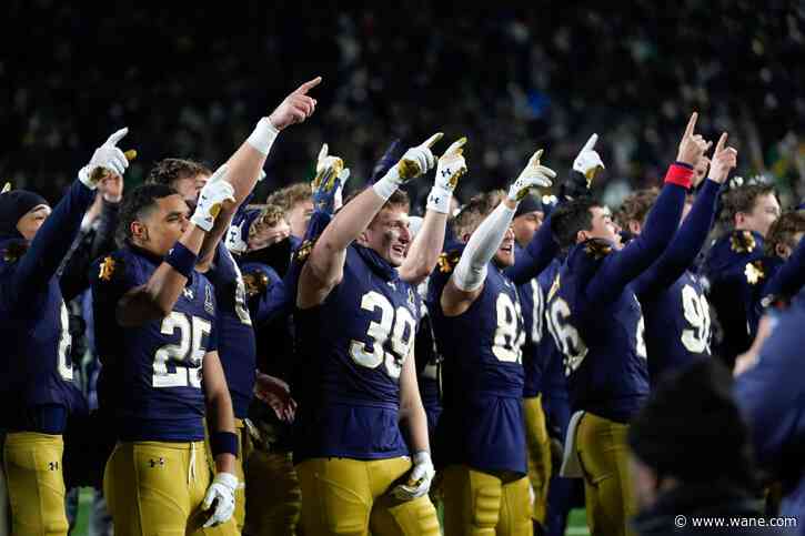 Notre Dame tops Hoosiers to open new postseason era