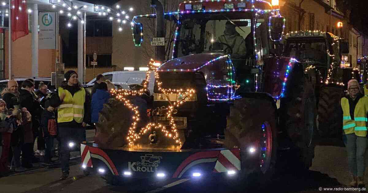 Letzte Lichterfahrt vor Weihnachten im Landkreis Bamberg