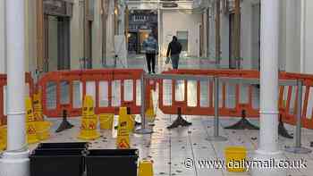 Inside Britain's saddest shopping centre: Town centre mall empty just DAYS before Christmas as depressed locals say 'it's a disgrace'