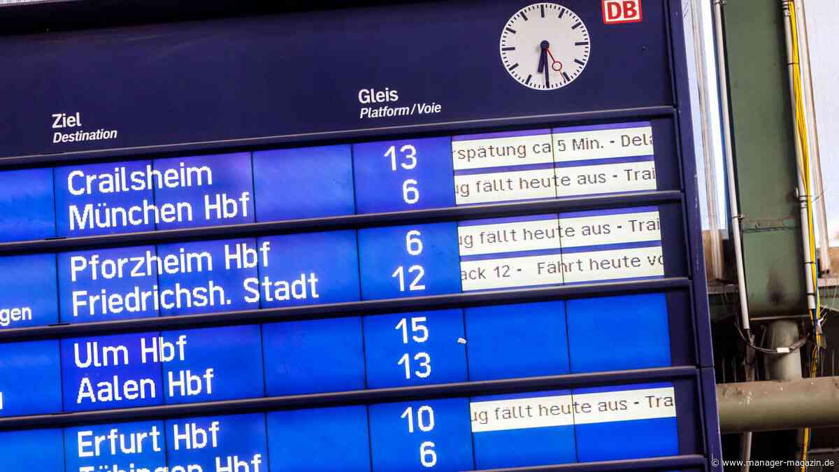 Deutsche Bahn: Verspätungen führen 2024 zu Umsatzverlust von 700 Millionen Euro