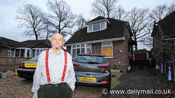 World War Tree! Couple say their bungalow will'collapse' unless SEVEN 100ft trees are not chopped down... but neighbours claim they have been 'bullied' into footing £4k bill