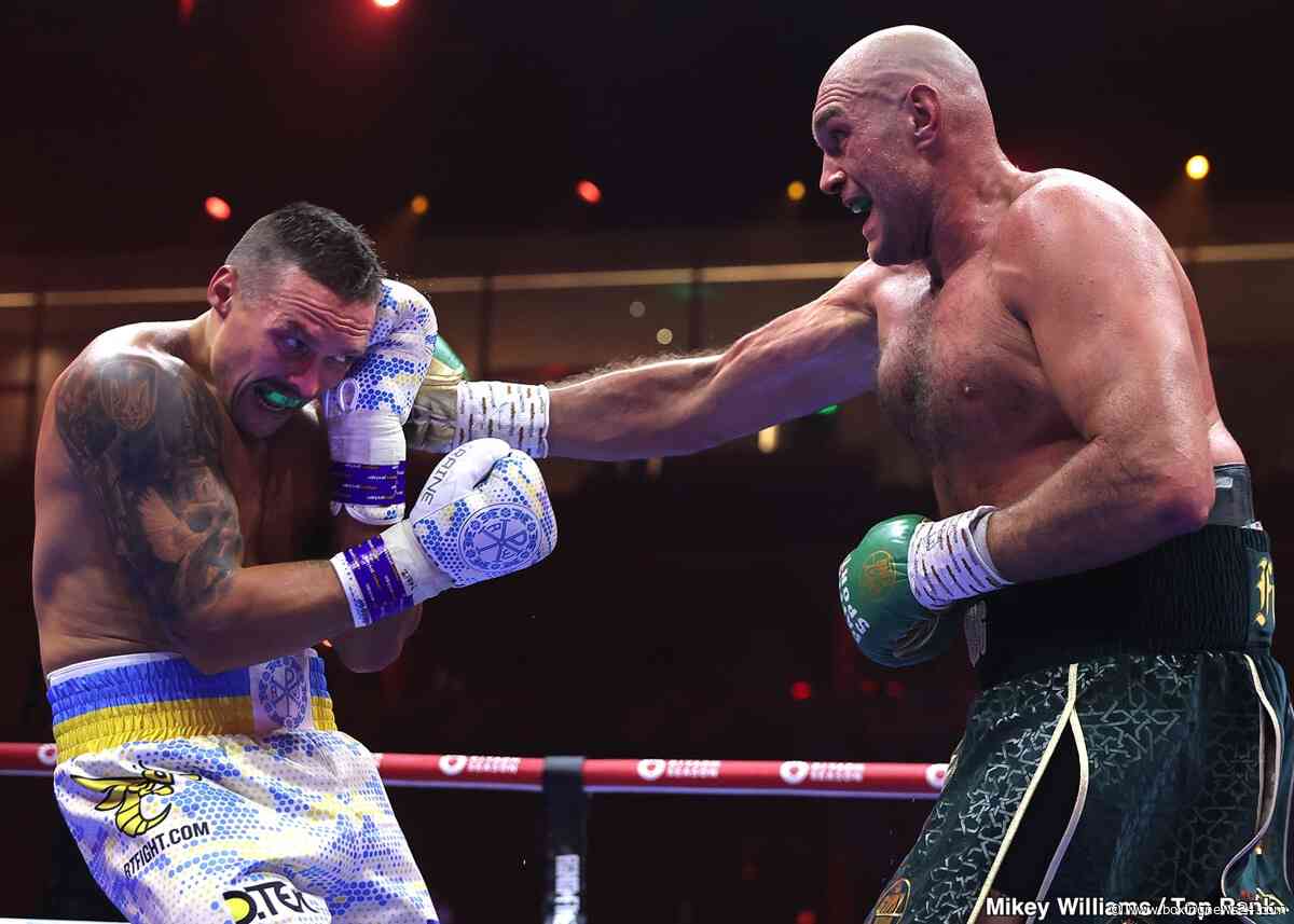 Boxing On DAZN Tonight: Fury vs. Usyk 2 –  Live Fight Results