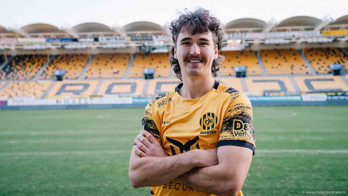 Lucas Beerten zet handtekening onder nieuw contract bij Roda JC