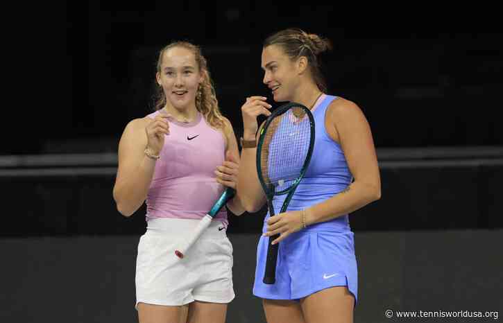 WTL: In-form Aryna Sabalenka e Mirra Andreeva destroy Simona Halep e Jasmine Paolini