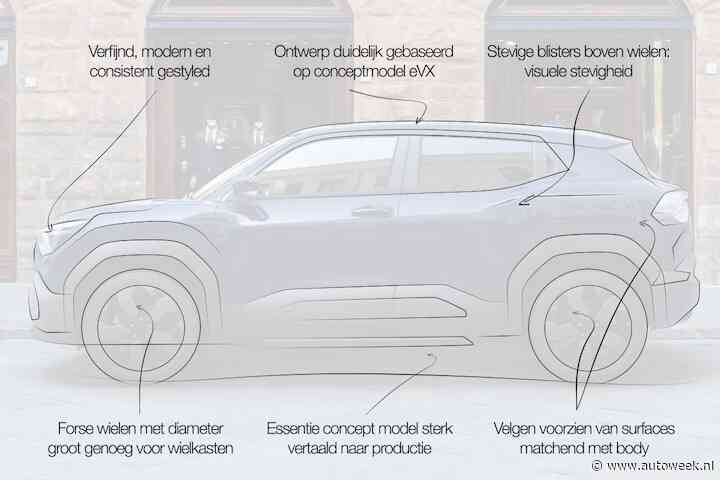 Designreview Suzuki e-Vitara: 'Best getekende Suzuki in jaren'