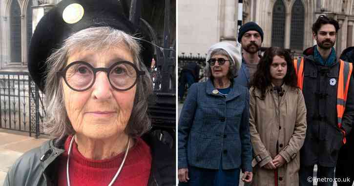 Just Stop Oil protester, 77, recalled to jail because her wrists are too small for a tag