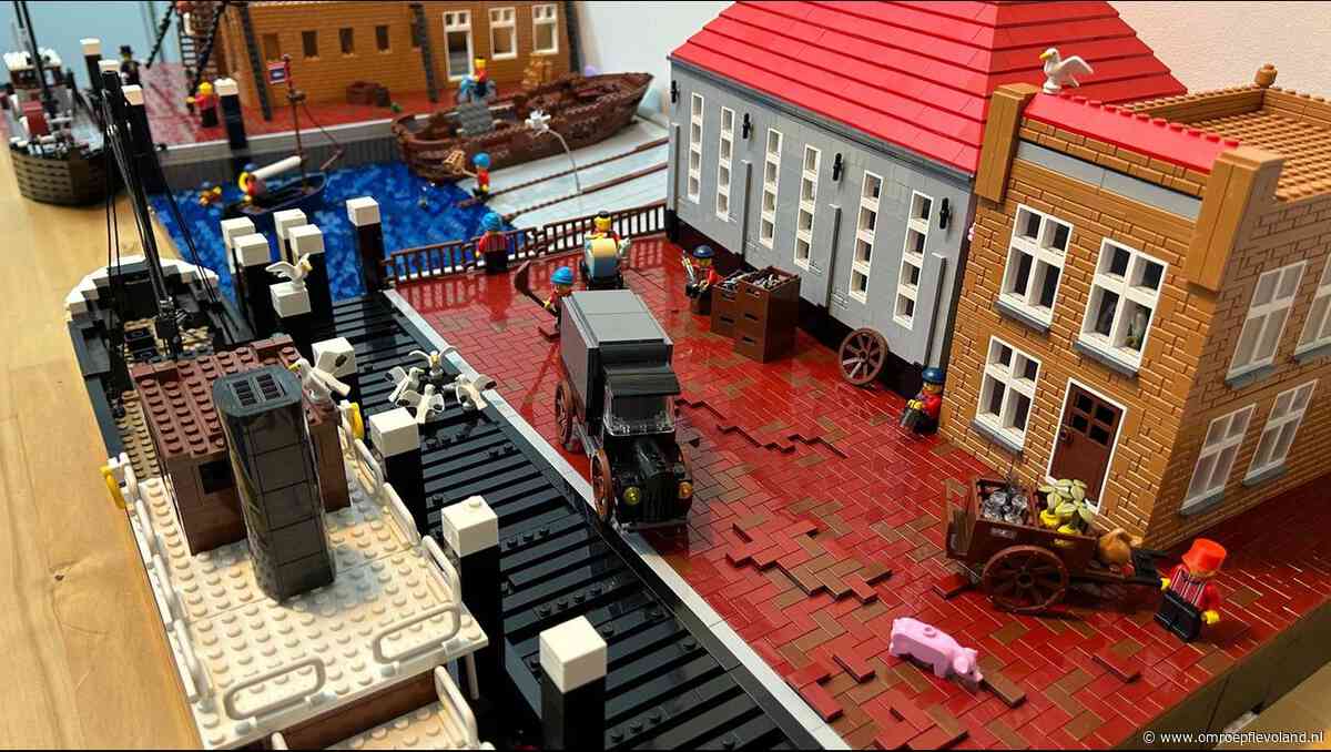 Urk - Sophie bouwt Urk na met LEGO-steentjes