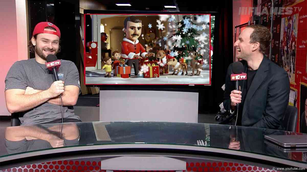 "That's a fireable offence" | Rasmus reacts to our AI Christmas graphics