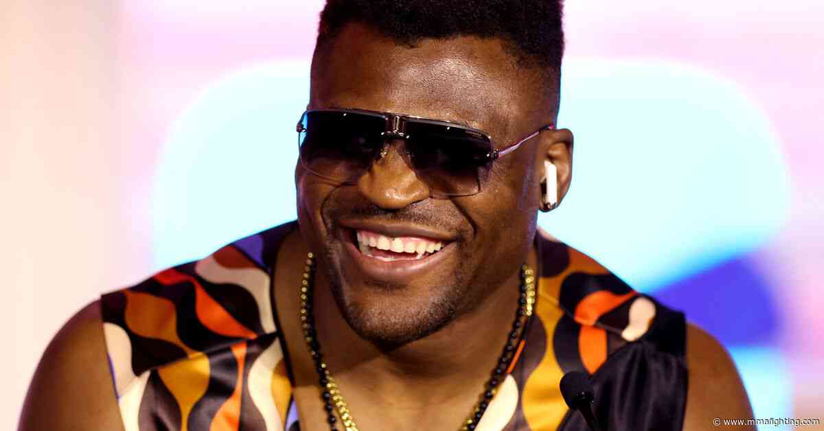 Francis Ngannou makes prediction for Oleksandr Usyk vs. Tyson Fury 2